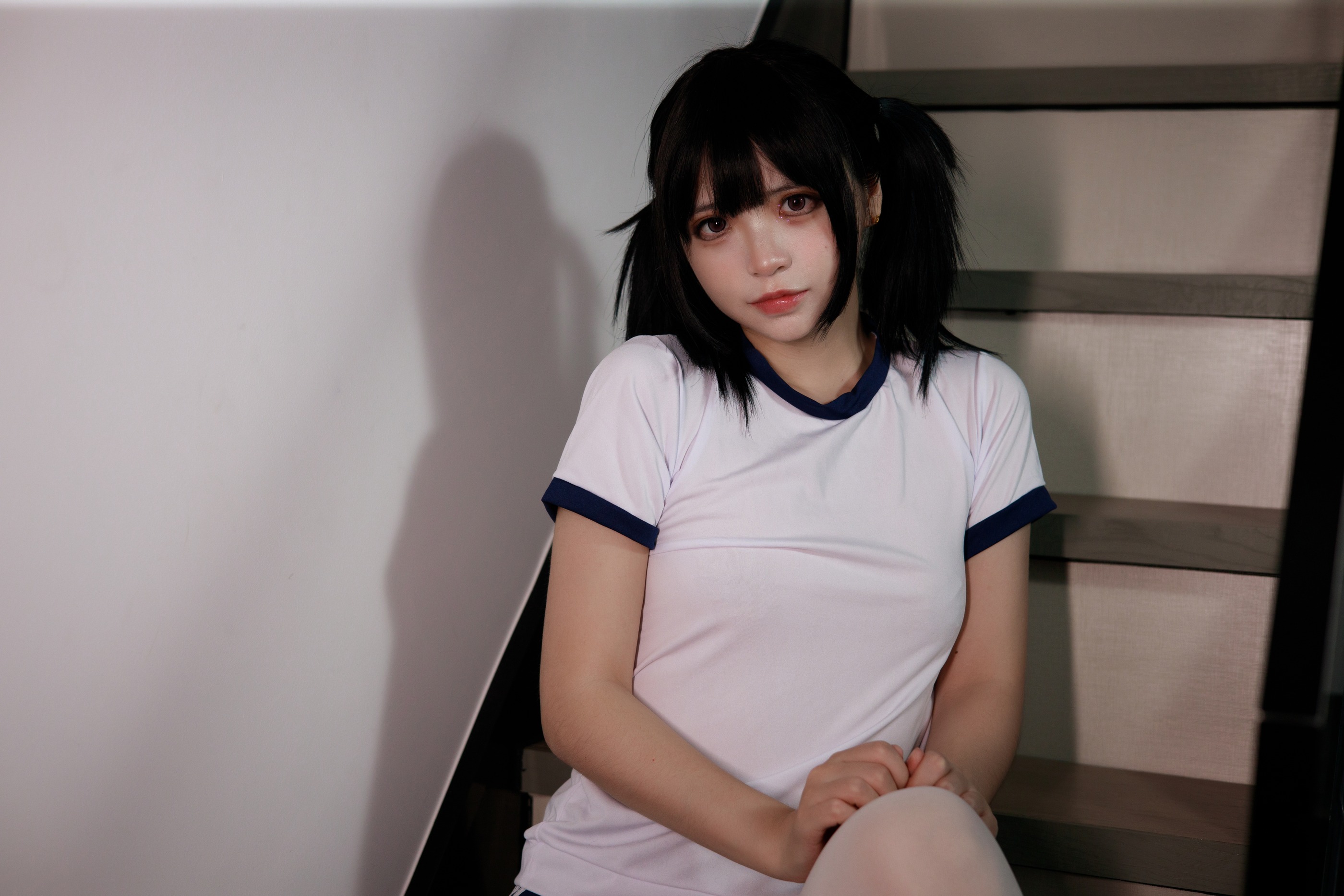图片[1]-疯猫ss – NO.119 白色情人节福袋 体操服 [40P]-XikXak